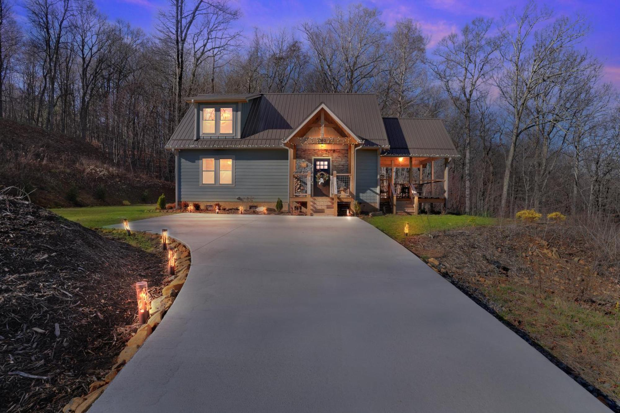 Blue Sky Cabin - Built In 2023 This 3 Bed 2,5 Bath Home Has Gorgeous Views Jefferson المظهر الخارجي الصورة