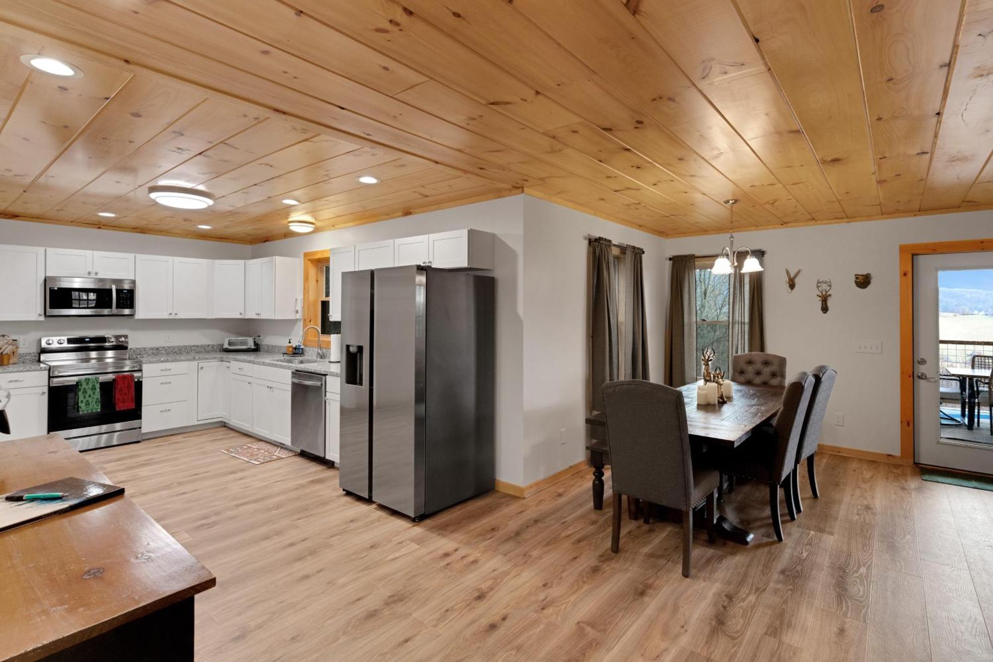 Blue Sky Cabin - Built In 2023 This 3 Bed 2,5 Bath Home Has Gorgeous Views Jefferson المظهر الخارجي الصورة