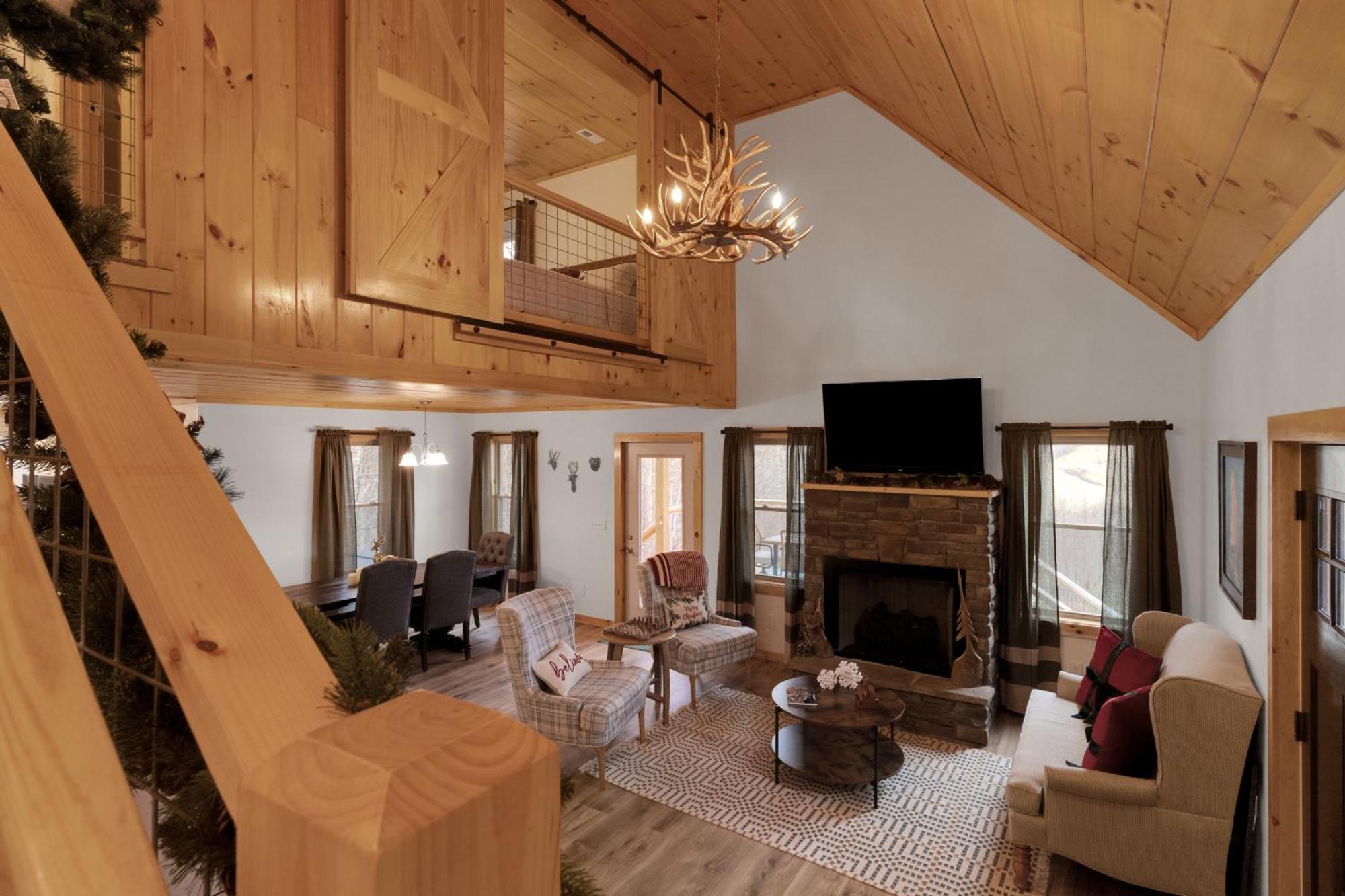 Blue Sky Cabin - Built In 2023 This 3 Bed 2,5 Bath Home Has Gorgeous Views Jefferson المظهر الخارجي الصورة
